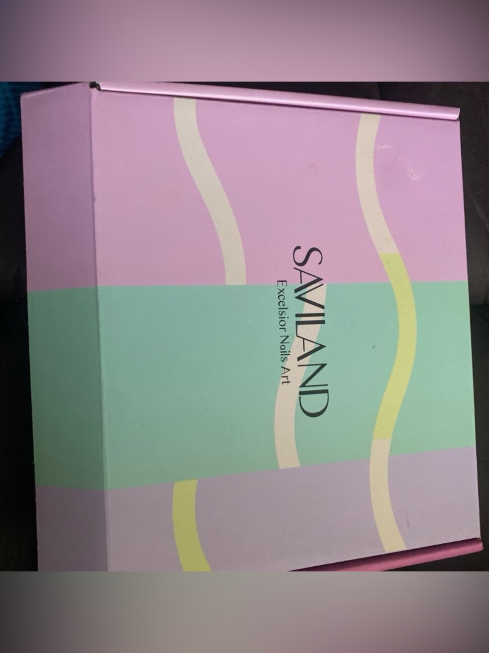Saviland Pastel Nail Art Set Box - Pink & Mint